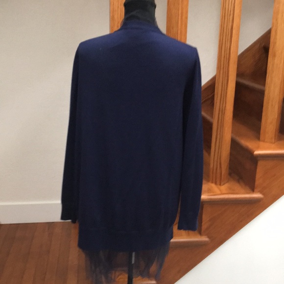 J. Crew Long Cardigan Buttoned Cardigan 100% Wool - Picture 6 of 9